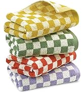Jacquotha Hand Towels for Bathroom 4 Pack, Cotton Face Towels Soft Absorbent for Spa Bath Gym Kit...