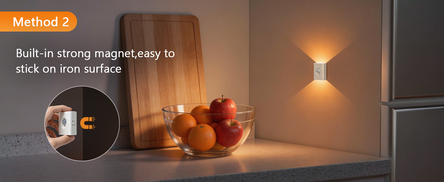 rechargeable motion sensor night light