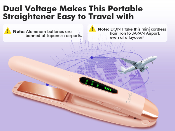 hair straightner cordless