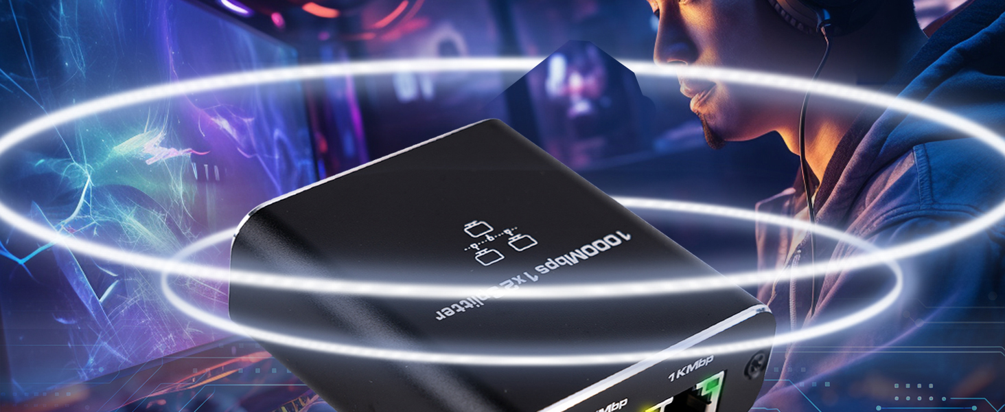 1000Mbps Network Splitter