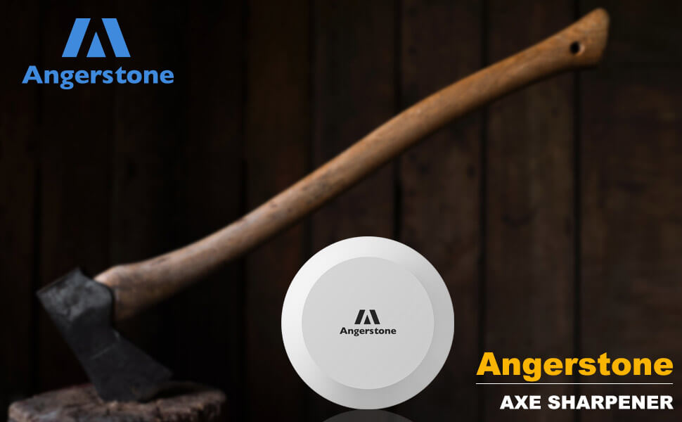 Angerstone axe sharpener