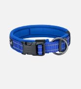 EXCELLENT ELITE SPANKER Reflective Dog Collar Classic Soft Padded Breathable Nylon Adjustable Pet...