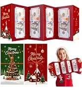 JollySpak 2Pcs Christmas Cash Gift Envelopes, Christmas Gift Card Holder | Christmas Money Holder...