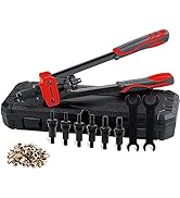 PROWIN 14" RIVET NUT TOOL Labor-saving Hand Rivet Tool Kit Including 6 Interchangeable Mandrels 9...