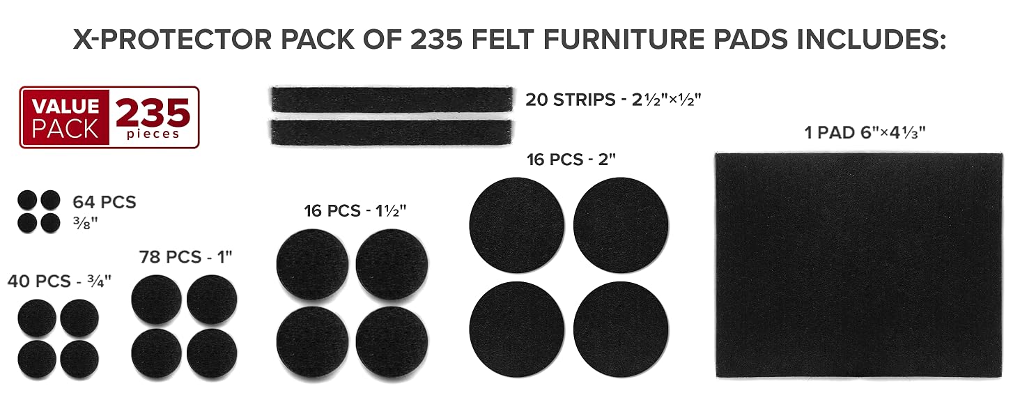 felt pads for chairs