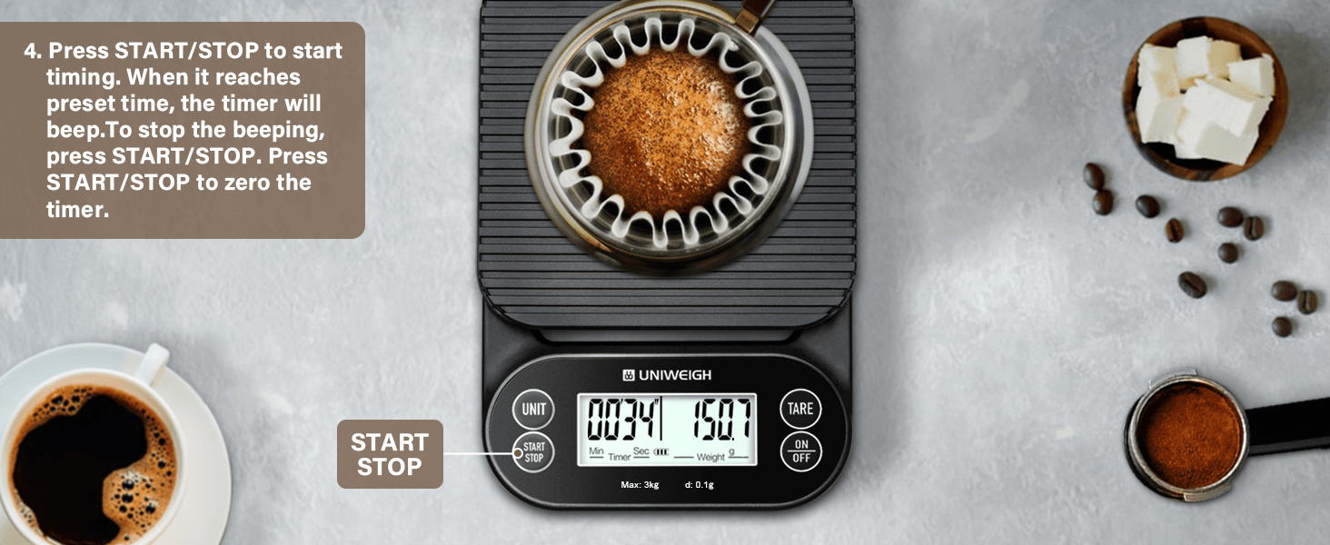 espresso coffee scale