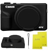SZHSYJY Case for Canon Powershot G7 X Mark III Digital Camera,Soft Silicone Case for Canon Powers...
