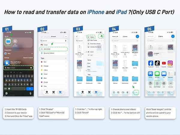 sd card reader for iphone