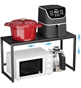 Heavy Duty Metal Shelving Unit - Holds 110 LBS, Expandable Storage Rack for Pots Pans M...