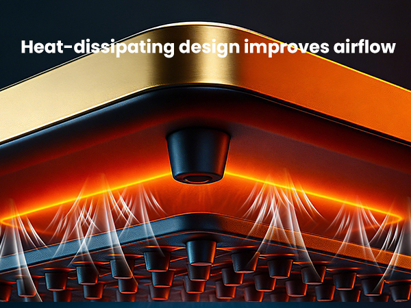 Food Warming Mat with Heat-dissipating design improves airflow