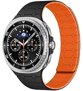 Amizee No Gap Band Compatible with Samsung Galaxy Watch 8 Band 40mm 44mm/Watch 8 Classic 46mm, Ma...