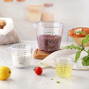 plastic measuring cup