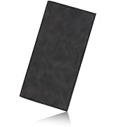 Energather Mens Wallet, PU Leather Card Wallet Card Holder Wallet with Multiple Card Slots for Me...