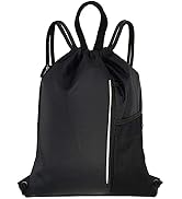 HOLYLUCK Men & Women Outdoor Sport Gym Sack Waterproof Drawstring Backpack Bag