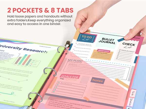 8-Tab Binder Dividers