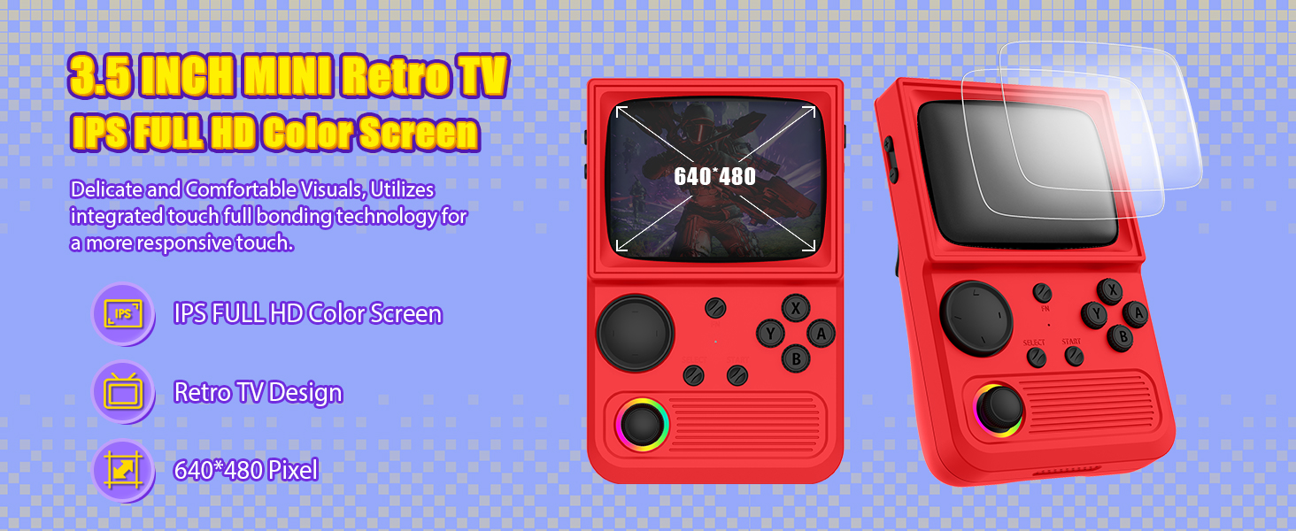 R36T Retro Handeld Game Console