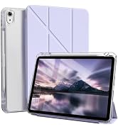 SZPSGC Case for iPad 10th Generation 10.9 Inch 2022, Slim Stylish Clear iPad Case with Pencil Hol...