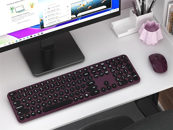 Wireless Keyboard and Mouse Combo