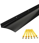 BSFRNF Door Rain Drip Guard and Window Guards, 2.8 Inches Deflector, Drip Edge Diverter - 40 Inch...