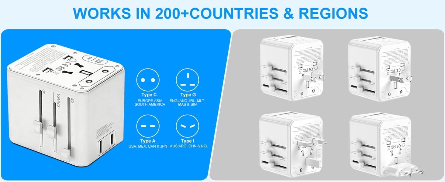 Universal Travel Adapter 25W