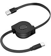 AHFYCIH USB A to USB C Cable 3FT for Carplay/Moto G Play 2026,Car Charger 18W 15W Fast Charging R...