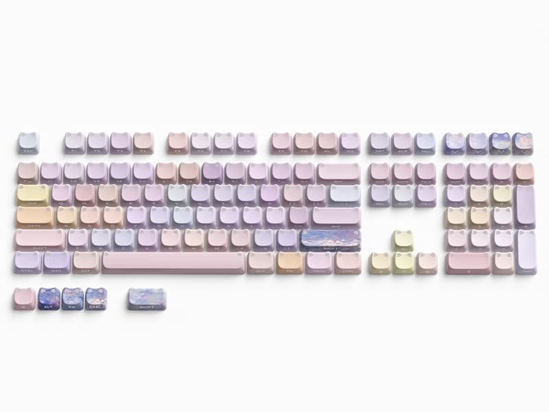 purple keycaps