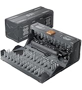 EZARC Electric Screwdriver Set, 181 in 1 Cordless Screwdriver, 3 Torque Settings with 160 Magneti...