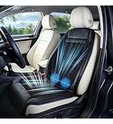 Cooling Seat Cover for Cars, Ventilated Car Seat Cover for Suction, 12V 3-Speed Cooling Seat Cush...