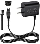 15V Charger Cord Compatible with Philips HQ8505, Replacement Adapter for Norelco One Blade QP6510...