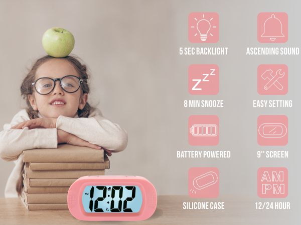 alarm clock for girl