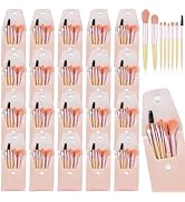 20 Sets Travel Makeup Brush Set Bulk Brushes Bag Mini Face Make up Brushes Brushes Bag for Makeup...