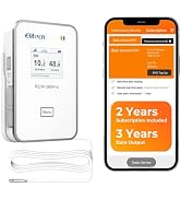 Elitech 4G Cellular & WiFi Temperature Humidity Data Logger, with 16.4ft External Probe, -40~176°...