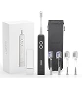 Electric Toothbrush for Adults 60° Sweep Vibration Sonic-Rechargeable Travel Tooth Brush,40000VPM...