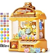 MIAOKE Large Claw Machine for Kids, Musical Electronic Arcade Game Console with Adjustable Sound,...
