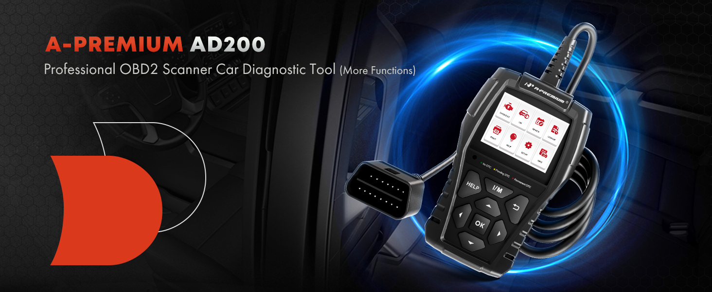 OBD2 Scanner Diagnostic Tool Code Reader