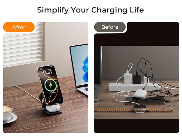 iphone charger stand travel charging station iphone and watch charger
