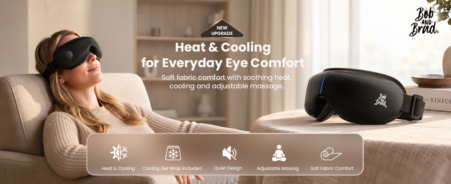 BOB AND BRAD eye massager with heat and cooling