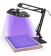 Ecoofor 50W UV Exposure Unit for Screen Printing with Adjustable Stand and Large Top Shelf, UV La...