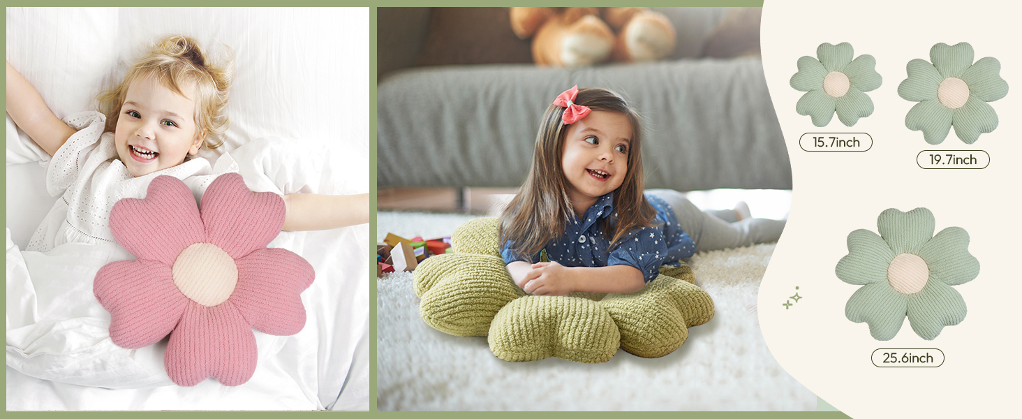 Flower pillow