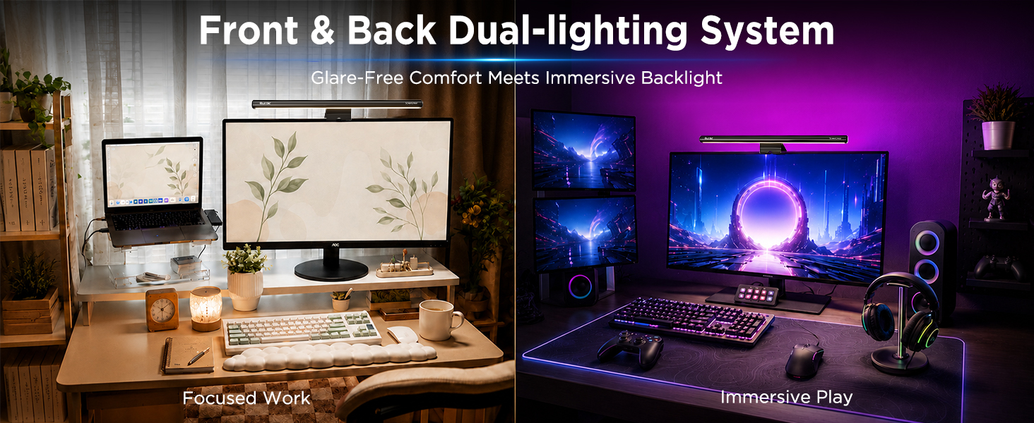 Dual Monitor Light Bar