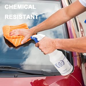Plastic Spray Bottles 24 Oz Bealee for Cleaning Solutions