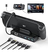 Unitek Steam Deck Dock, 6 in 1 Docking Station for Steam Deck with HDMI 2.0 4K@60Hz, 1000Mbps Gig...