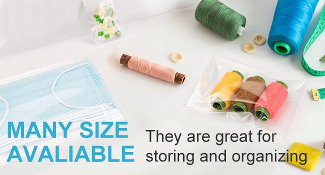 Aubeco Self Sealing Cellophane Bags