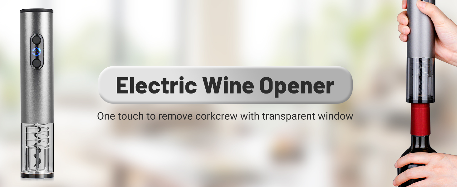 Electric red wine bottle opener