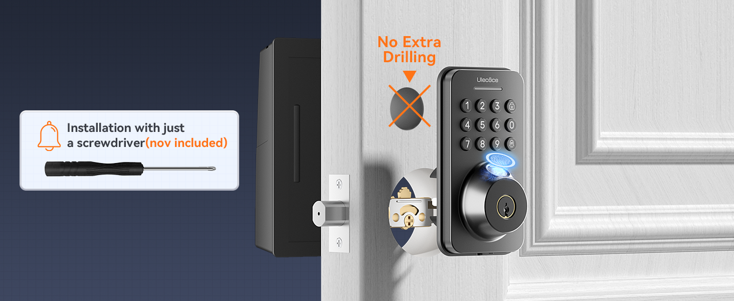 keyless entry door lock