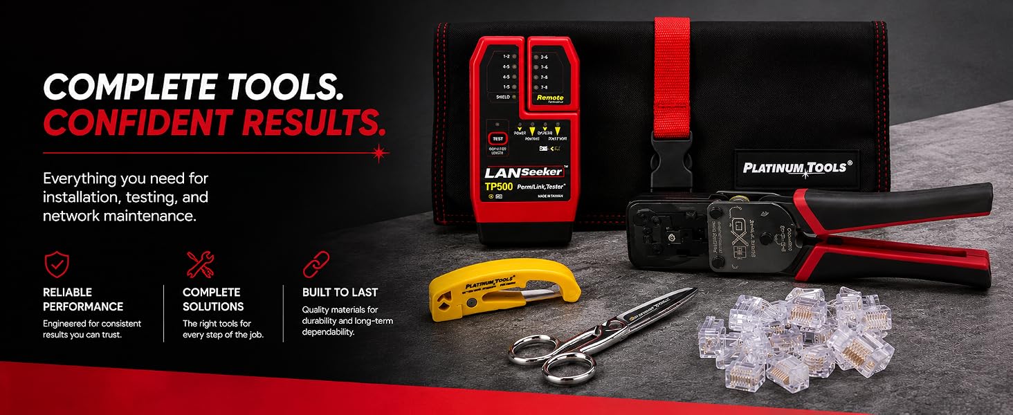Complete Tools. Confident Results.