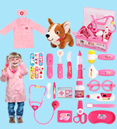 Doctor Kit for Kids 3 5 Year Old Little Girl Toys Dentist Play Set Doctor Playset Dress Up