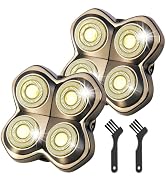 Shaver Pro 4 Replacement Heads Compatible with Skulls Pitbulls Series,Gold PRO/Silver PRO/Platinu...
