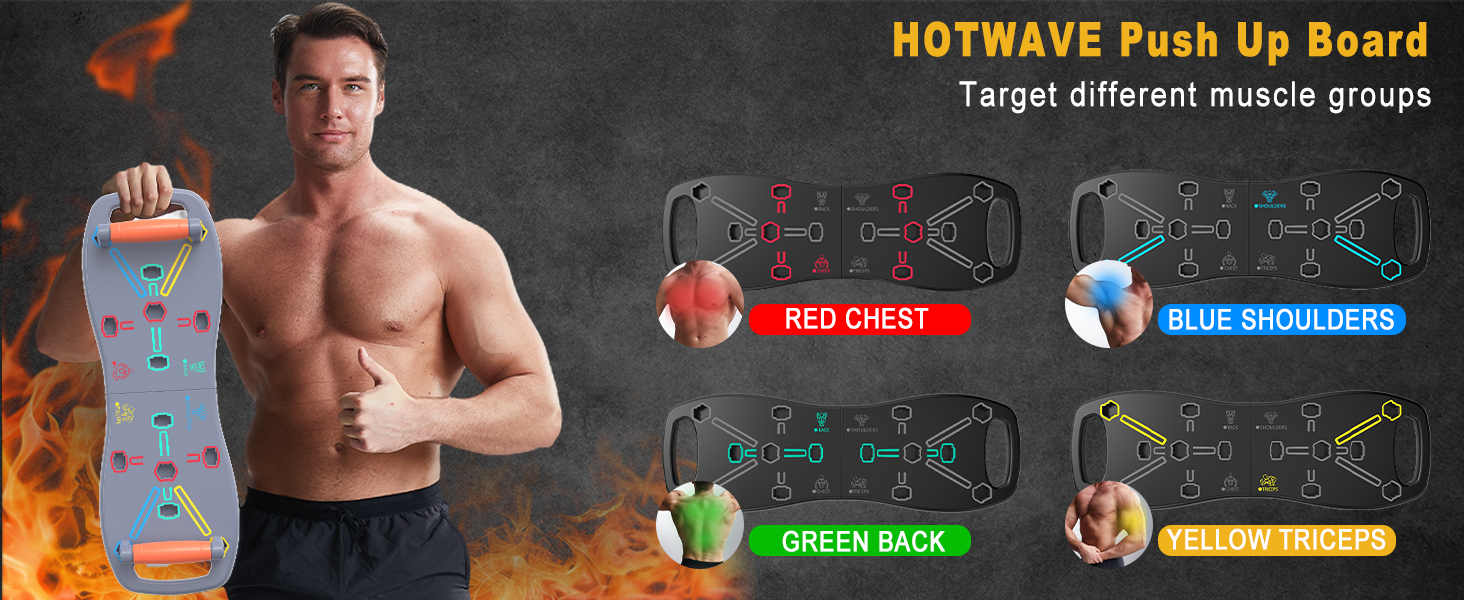 hot wave push up board