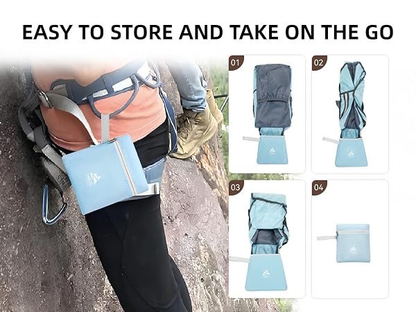 small hiking backpack